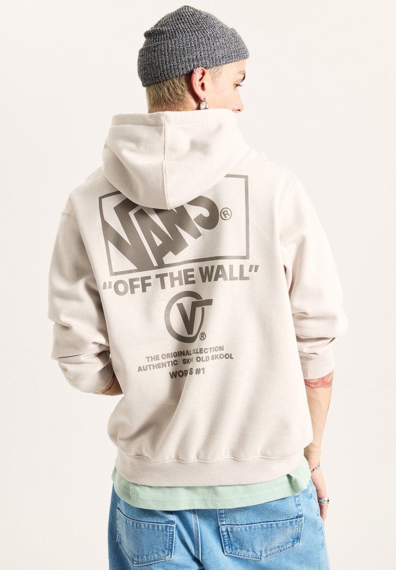 Vans STOCKPILE - Jersey con capucha - light grey