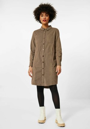 BABYCORD - Shirt dress - braun