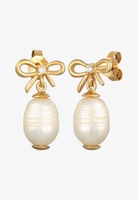 Ej vald, gold-coloured