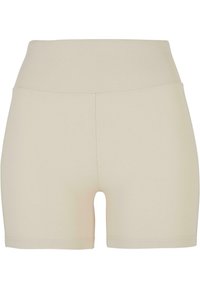 Urban Classics - HIGH WAIST CYCLE HOT - Šortai - softseagrass Miniatiūros vaizdas 1