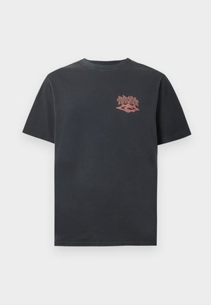 Rip Curl, LIQUID TRIPS ARCH TEE UNISEX  - T-shirts print - washed black