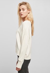 Urban Classics OVERSIZED - Strikkegenser - whitesand