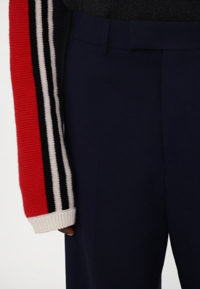 MSGM PANTALONE PANTS - Nadrágok - navy