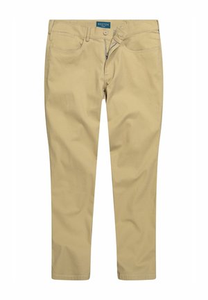 REGULAR FIT - Pantaloni - sand