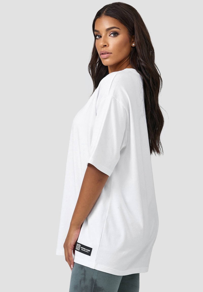 Damen T-Shirts | Cotton Candy T-Shirt basic white/weiß - SH20535 Damen T-Shirts | Cotton Candy T-Shirt basic white/weiß - SH20535