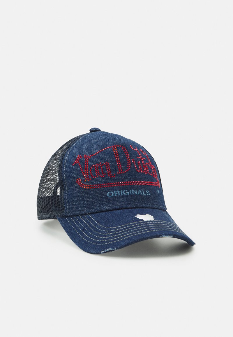 Von Dutch TRUCKER FARGO UNISEX - Naģene - denim/navy