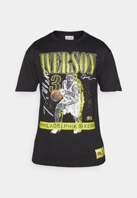 POP PLAYER TEE VINTAGE LOGO - Klubové oblečení - black