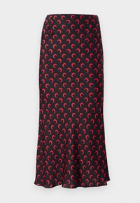 MOON PRINTED FLOU SKIRT - Pencil skirt - black/red