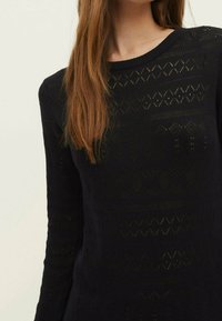 Stradivarius Vestito lungo - black