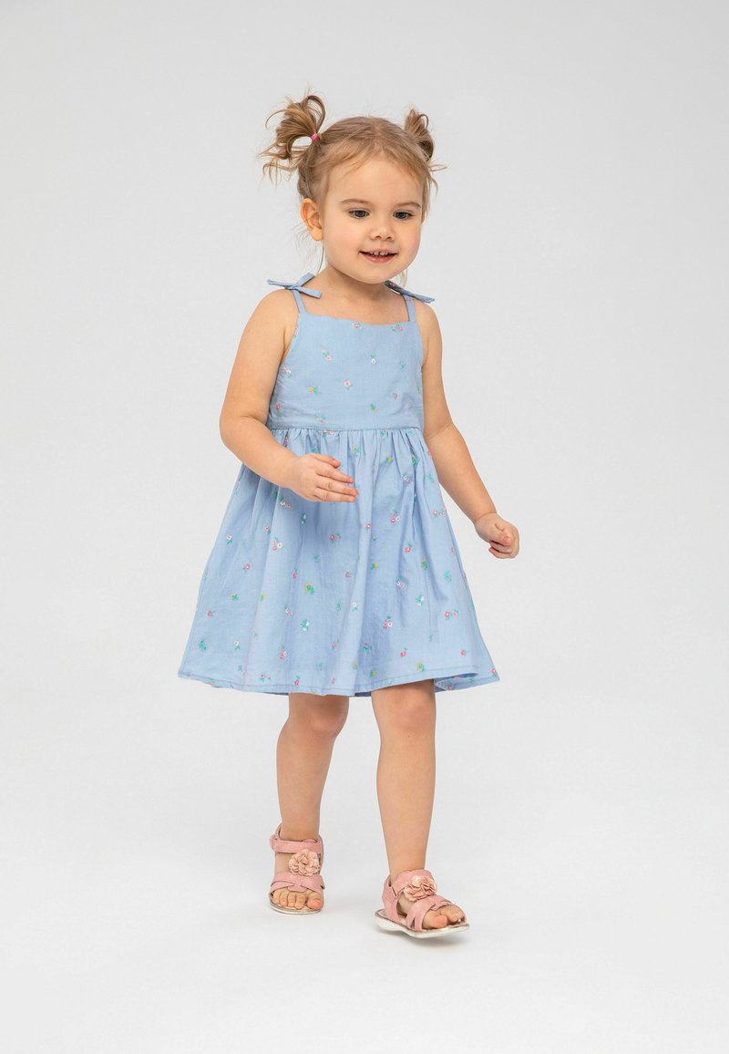 MINOTI EMBROIDERY  - Denné šaty - blue