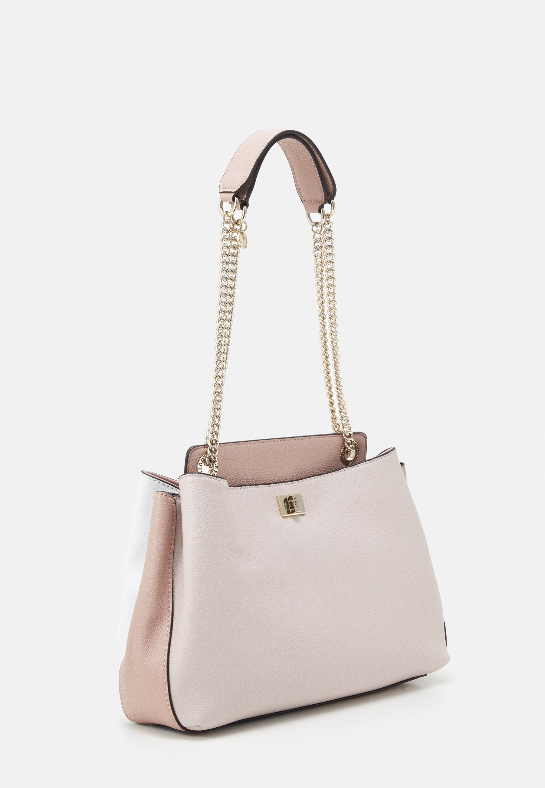 Guess SANDRINE SHOULDER SATCHEL - Borsa a tracolla - white/multi/bianco -  Zalando.it