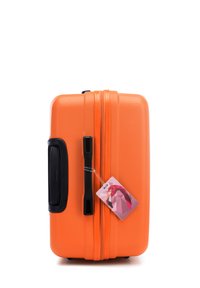 WITTCHEN LARGE SUITCASE WITH LUGGAGE TAG FROM ABS - Trolley - orange