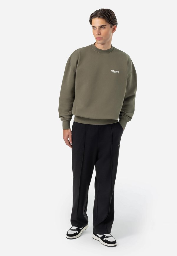 CLINTON OVERSIZED - Sweatshirt - washed faded olive3