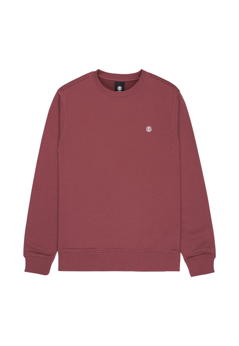 Element ICON EMBROIDERY CR - Sweater - ppw/lichtrood - Zalando.be