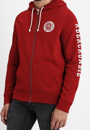 Jersey con capucha - bordeaux