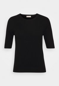 Repeat T-shirt basic - black