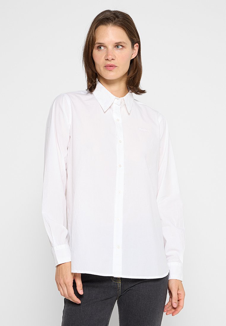 Pepe Jeans Overhemdblouse wit Pepe Jeans Overhemdblouse wit