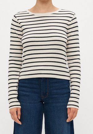 Langarmshirt - white