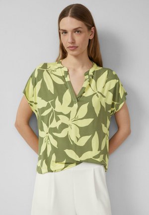 s.Oliver T-SHIRT - T-Shirt print - olivgrün