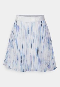 Sparkling Collar Knit Top / Knit Pleated Skirt DPY0075