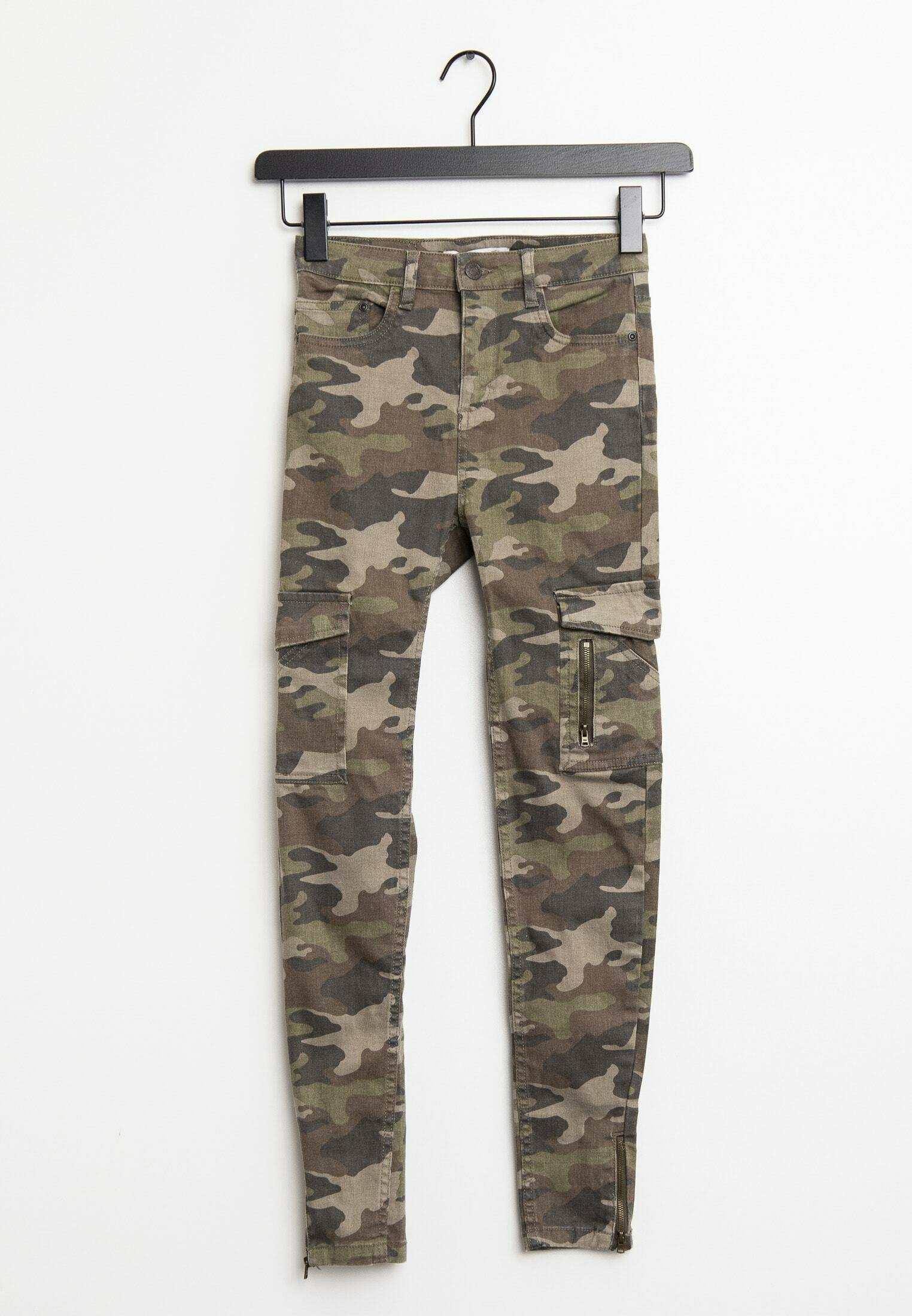 Pantalones cargo - green/verde - (Segunda mano) - Zalando.es
