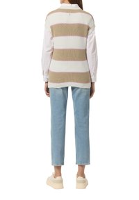 comma casual identity MIT STRUKTUR - T-Shirt print - sandstein