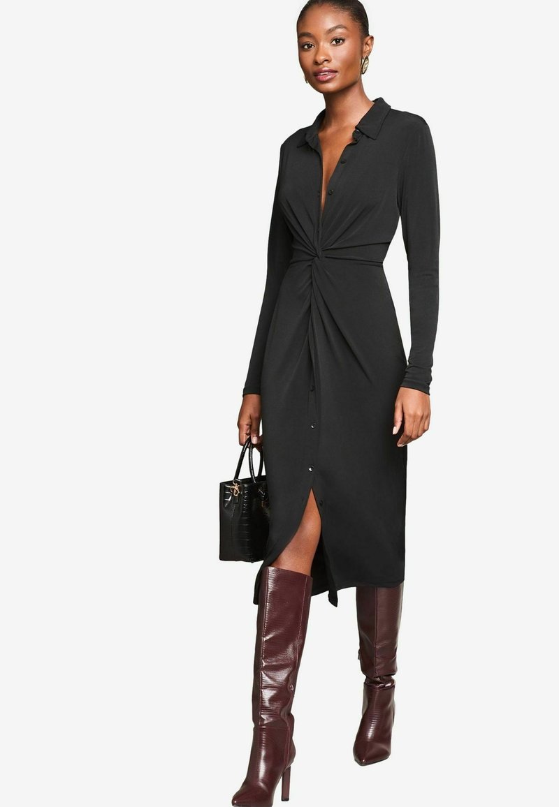 Lipsy KNOT FRONT  - Kreklkleita - black