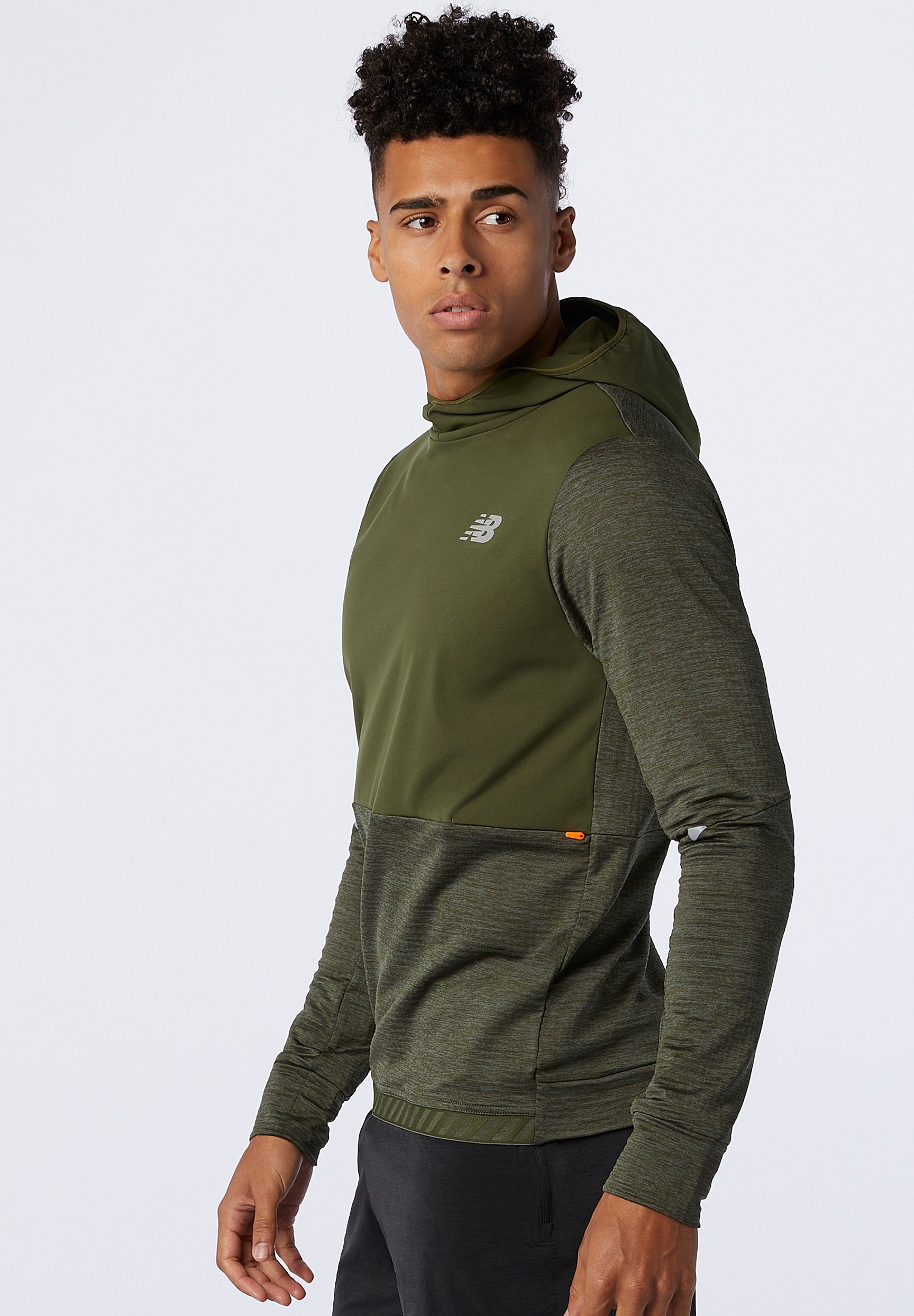 New Balance IMPACT RUN GRID BACK HOODIE 