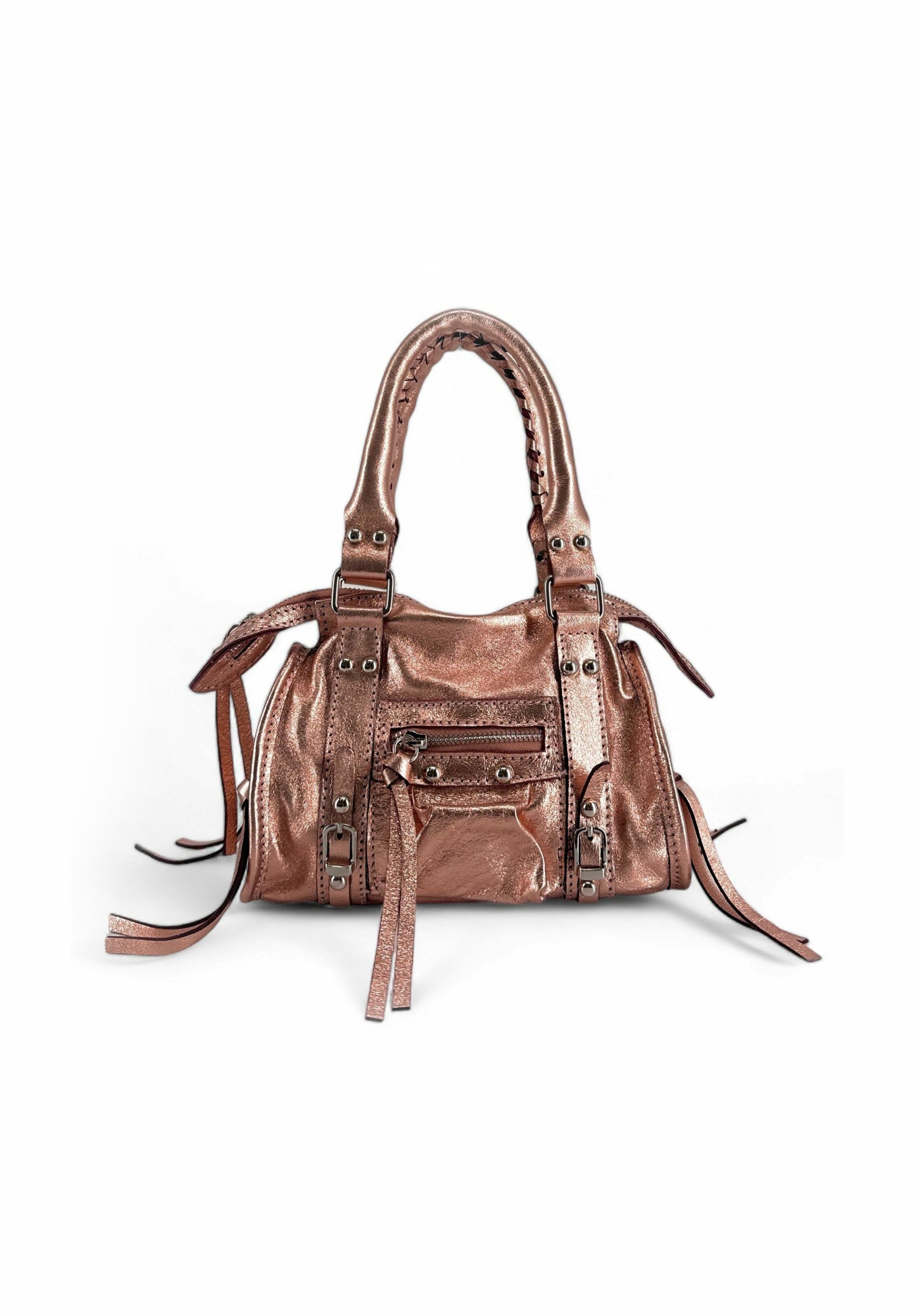 OH MY BAG MINI-SAC BOWLING EN SANDSTORM NANO Sac à main or