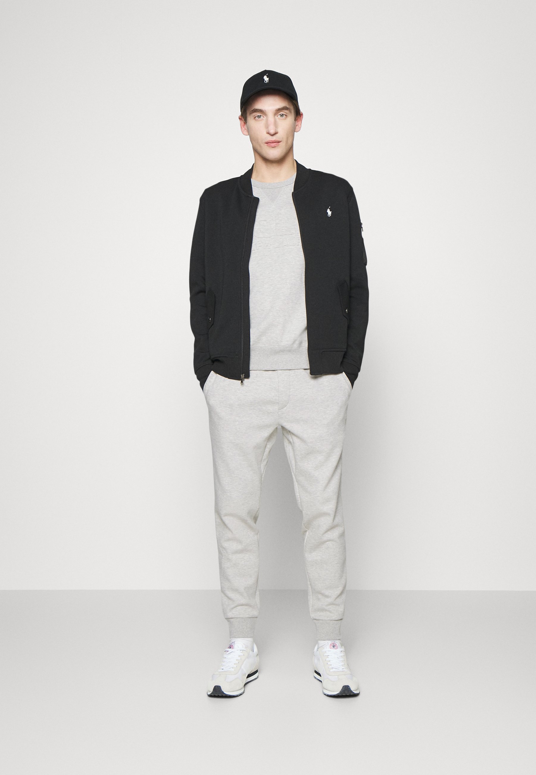 double knit jogger pants