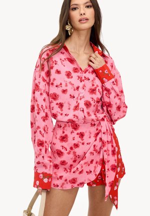 LAST FOR A LIFETIME - Wikkelrok - flowers small   red