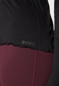 Björn Borg STUDIO LIGHT LONGSLEEVE - Top dugih rukava - black beauty