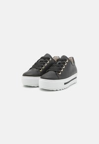 Gabor Comfort Sneakers basse - schwarz/gold