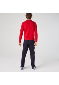 Lacoste Strickpullover - red