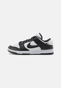 DUNK TWIST - Športni copati - black/white