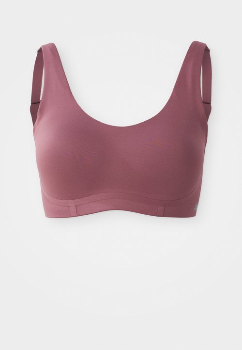 New Balance NB RC BRA - Medium support sports bra - washed burgundy — photo 6