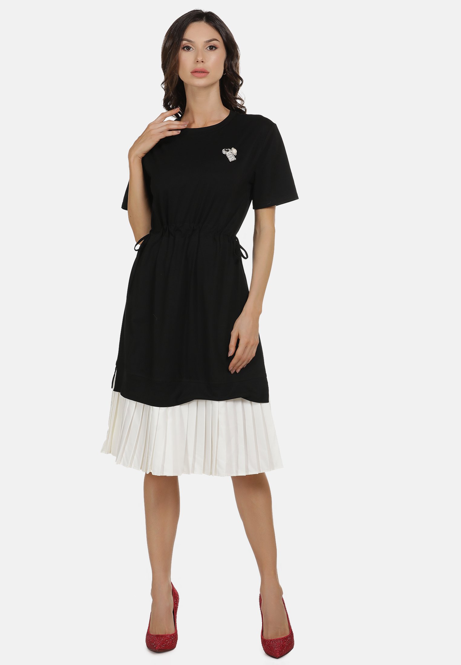 faina Cocktailkleid/festliches Kleid - schwarz weiss/schwarz - Zalando.at