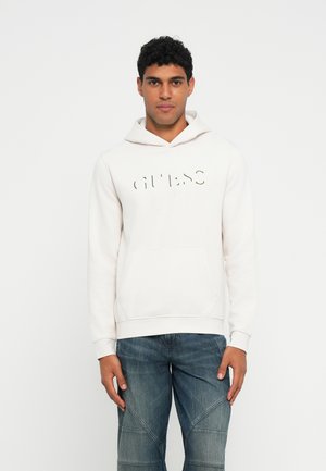 HOODED BASIC  - Sudadera - salt white
