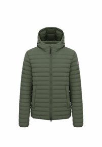 LIGHT WITH HOOD - Gewatteerde jas - olive