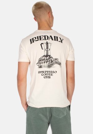 Iriedaily IRIEDAILY SLOWPRESSO  - T-Shirt print - undyed