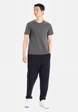 icebreaker MERINO CENTRAL CLASSIC - T-Shirt basic - DARK GREY