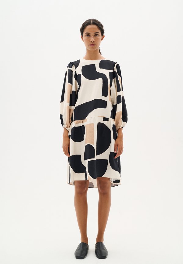 Freizeitkleid - neutral soft blocks