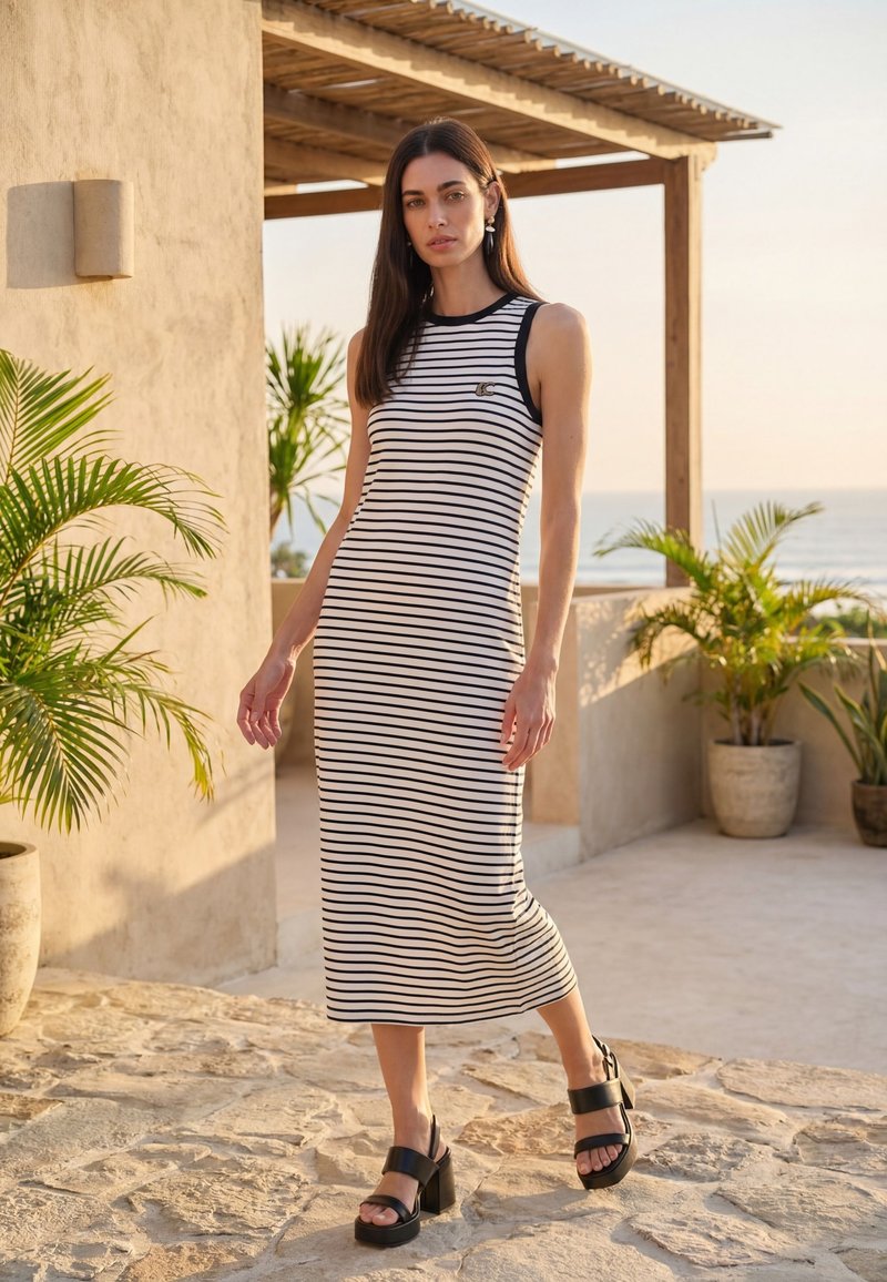 LOLA CASADEMUNT Jersey dress - white - Zalando.ie