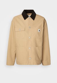 Unselected, dusty brown/tobacco rinsed