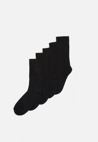 5 PACK - Strumpor - black