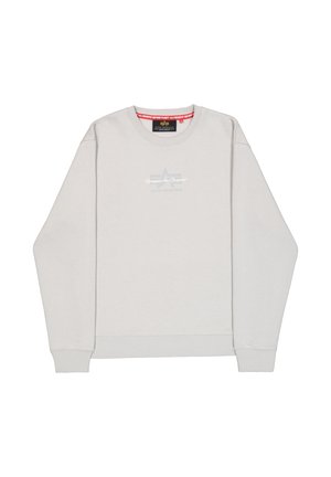 Alpha Industries, FOAM ML SWEATSHIRT - Felpa - pastel grey