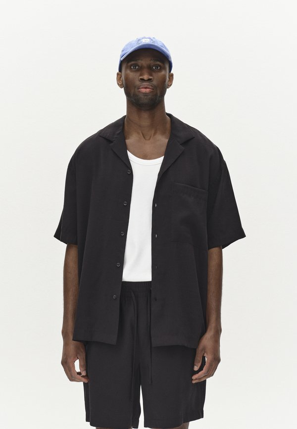 JENS OVER RESORT YARI SS - Hemd - meteorite