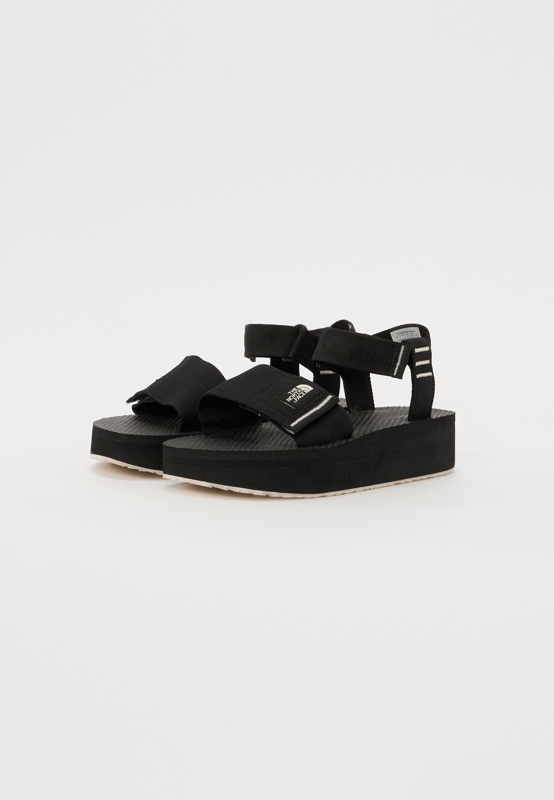The North Face SKEENA - Platform sandals - black/white/black