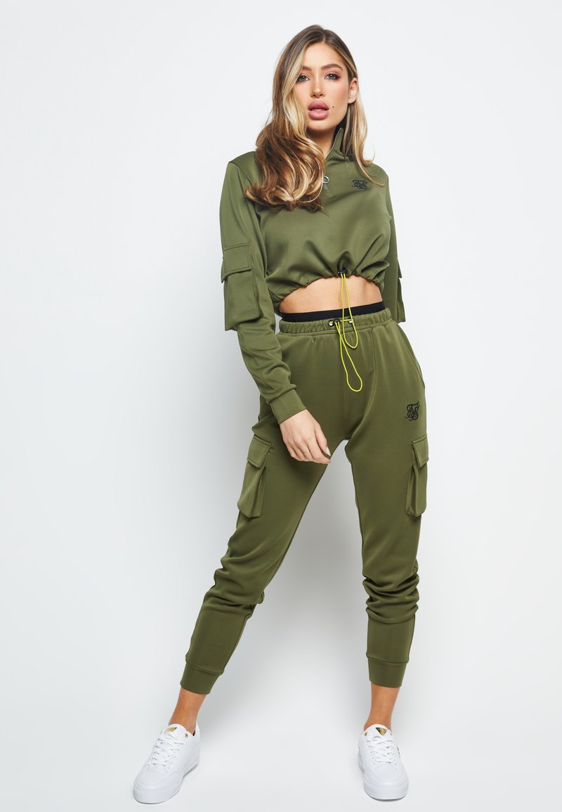 SikSilk Sweater kaki SikSilk Sweater kaki