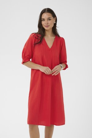 Kaffe KAPAULINA - Dienas kleita - fiery red cc